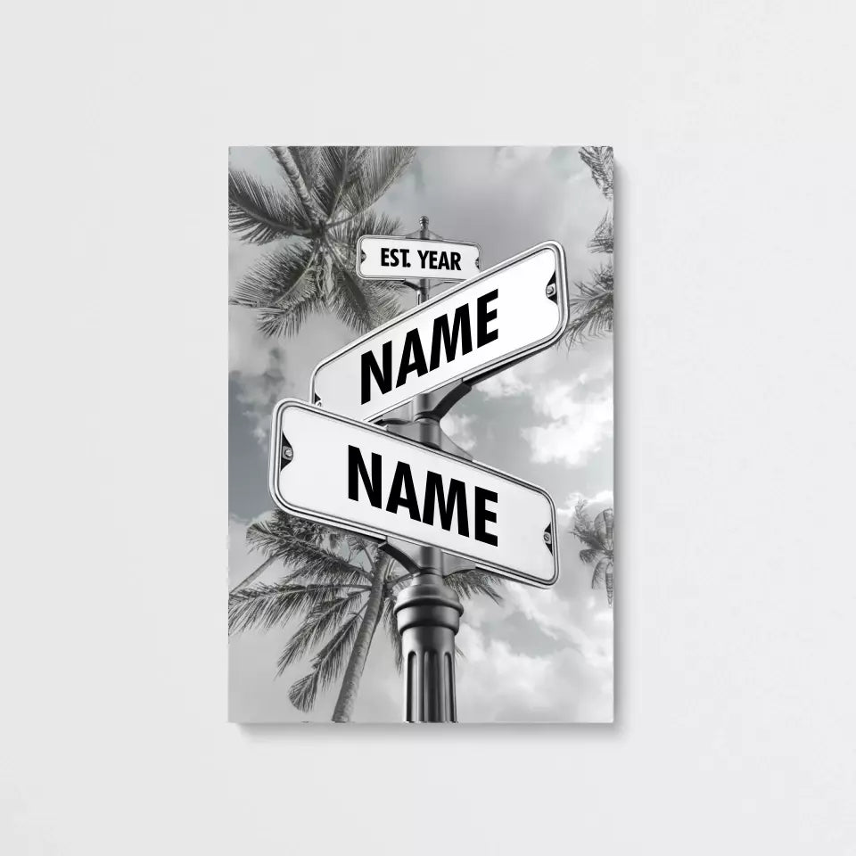 California Love Personalized Canvas